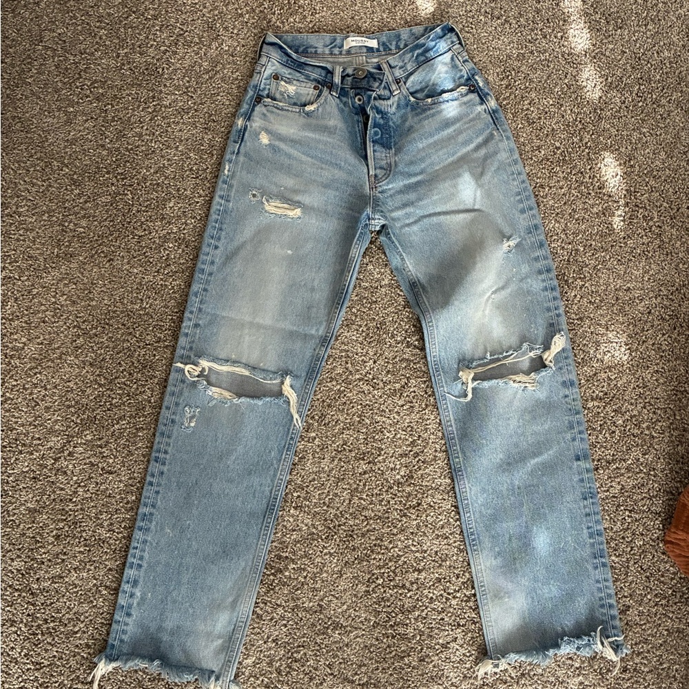 Moussy Vintage Light Blue Denim Jeans